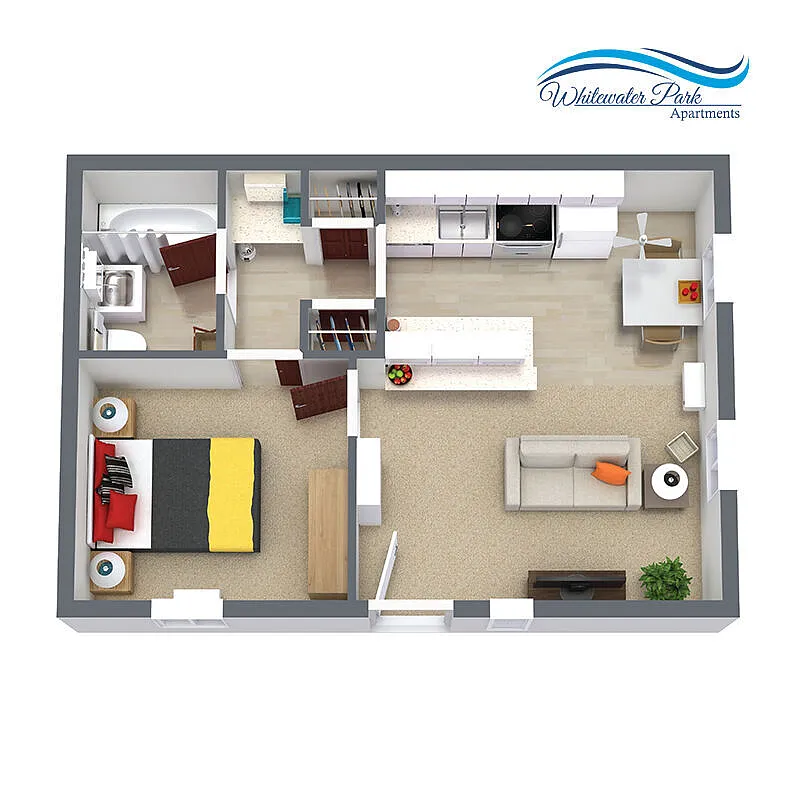 Floor plan Whitewater B1
