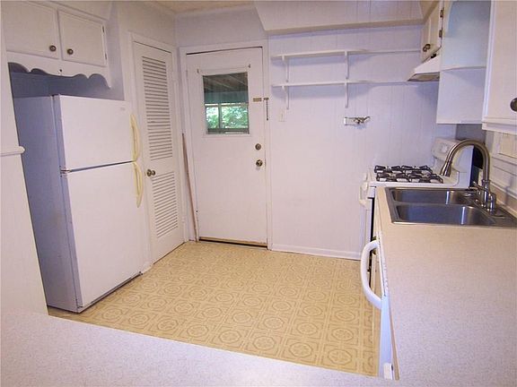 Back Door and Refrigerator 