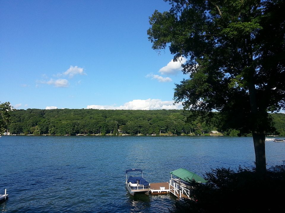 View from deck!