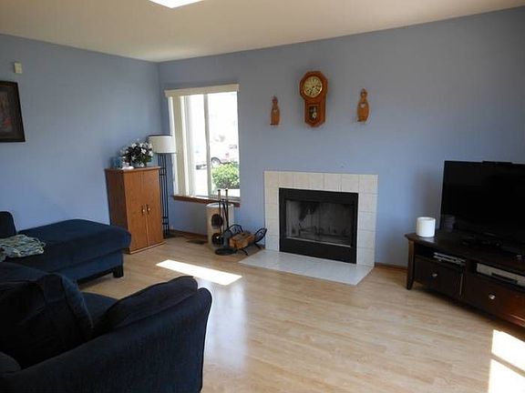 Family room with sky ligh