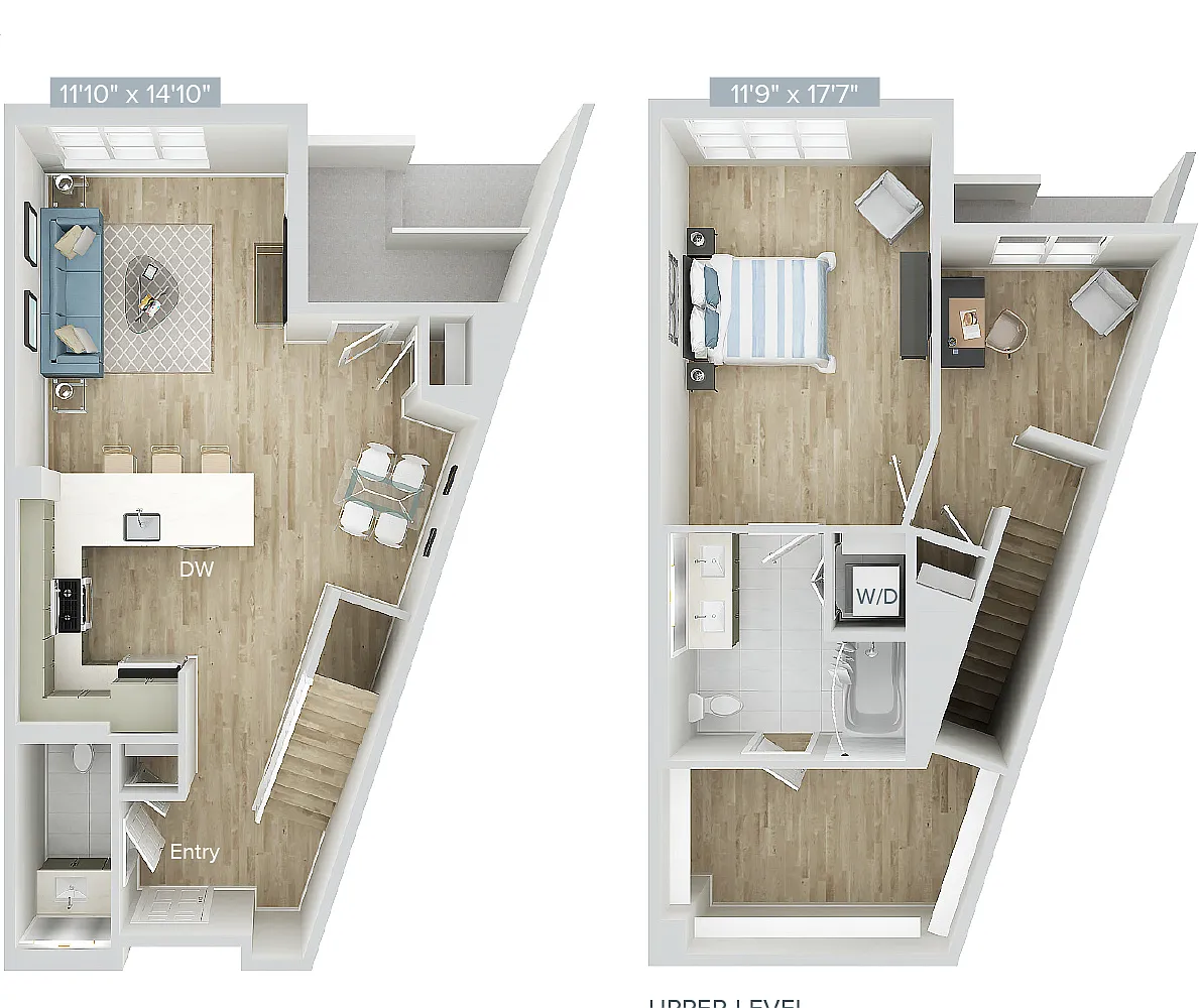 Floor plan A1TS-1221