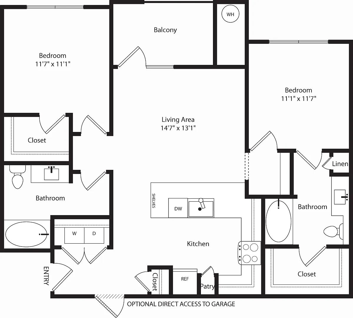 Floor plan B1