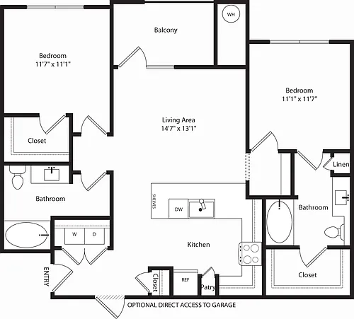 Floor plan B1