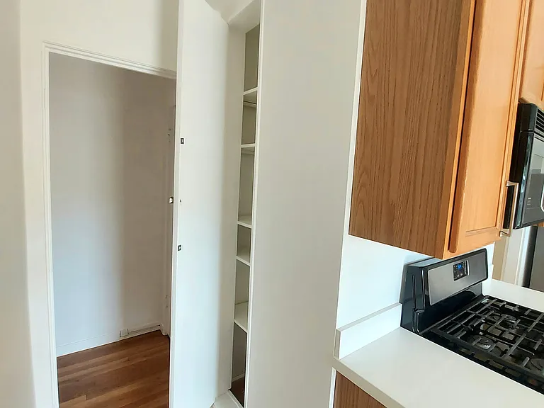 Additional kitchen pantry. Another coat closet in hallway.
