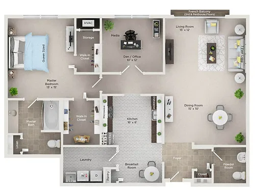 Floor plan A4