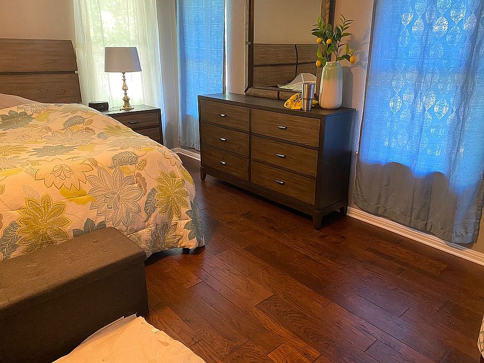 Wood floors in all bedrooms