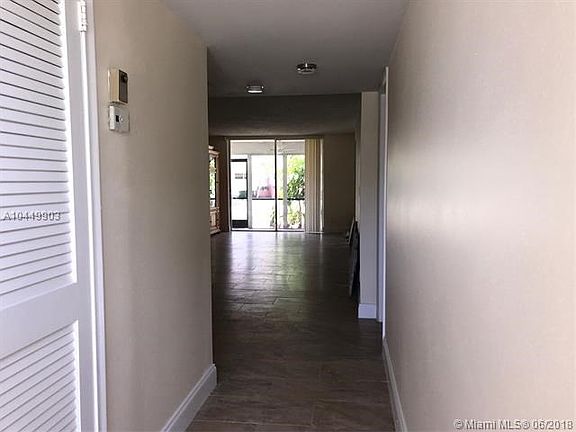 Entrance to the unit