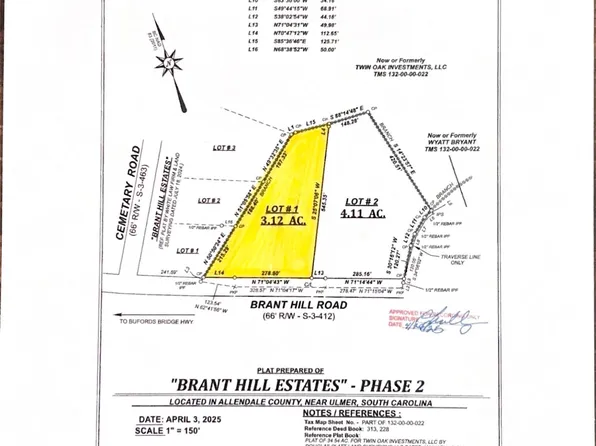 239 Brant Hill Road, Ulmer, SC 29849