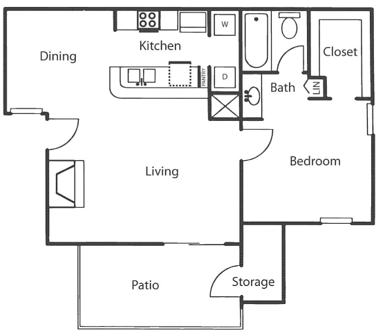 Floor plan A2