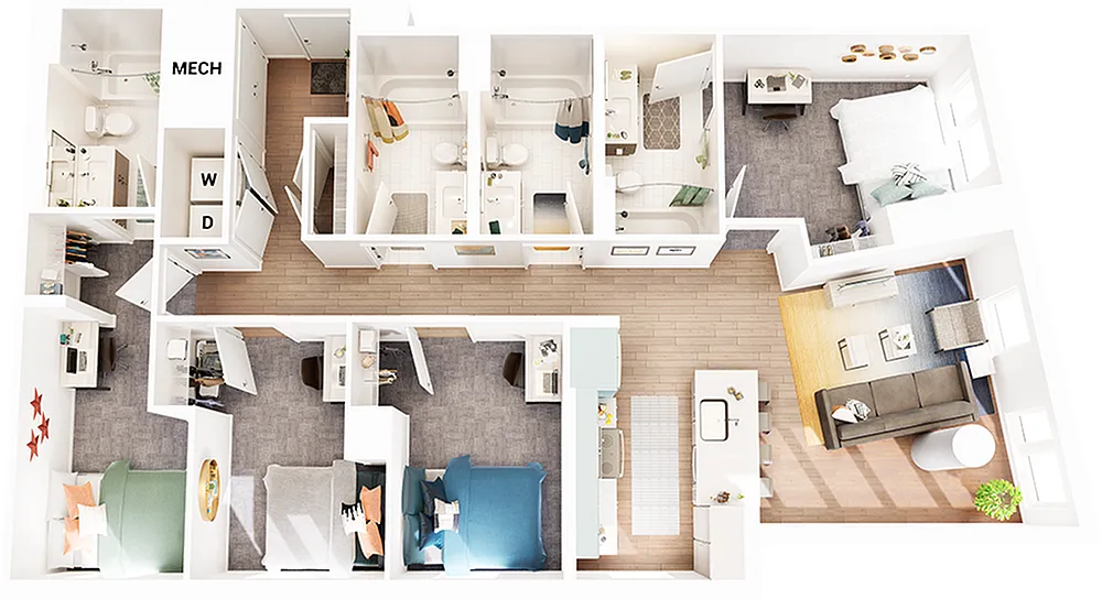 Floor plan D8