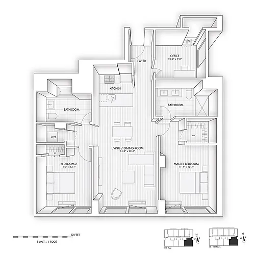 Floor plan 707-1107