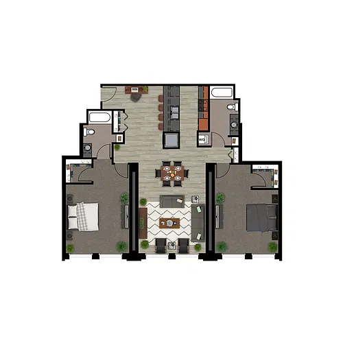 Floor plan B6