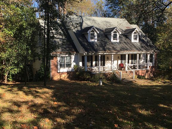 View from private entrance lane towards house front