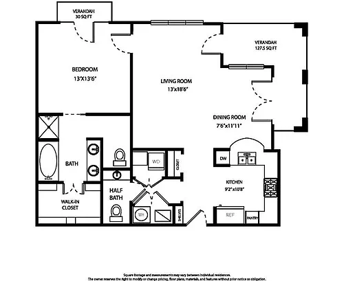 Floor plan Maroma