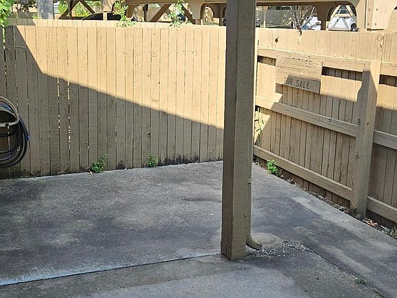 Front Covered Patio with Access from Living Room or Dining Nook