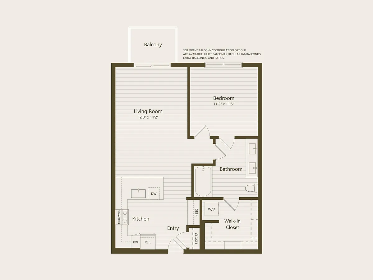 Floor plan 1B