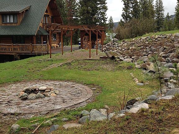 Main Cabin with Fire Pit