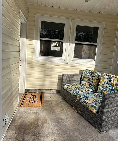 Entrance to guest suite
