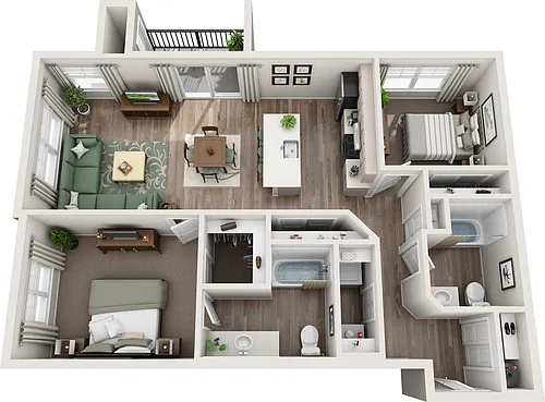 Floor plan Tahoma