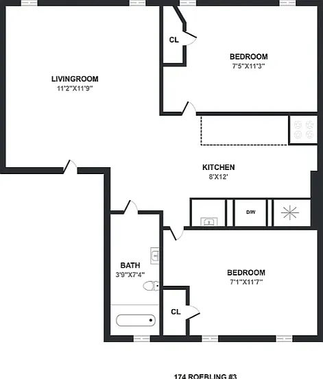 174 Roebling St #3 — Photo 2