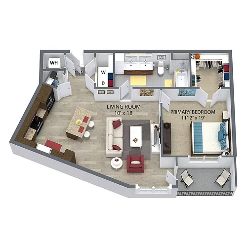 Floor plan The Shasta
