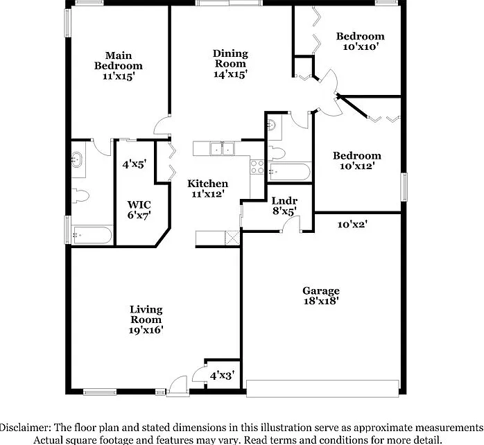 3 bed, 2.0 bath, 1447 sqft, $2,475 — Photo 2