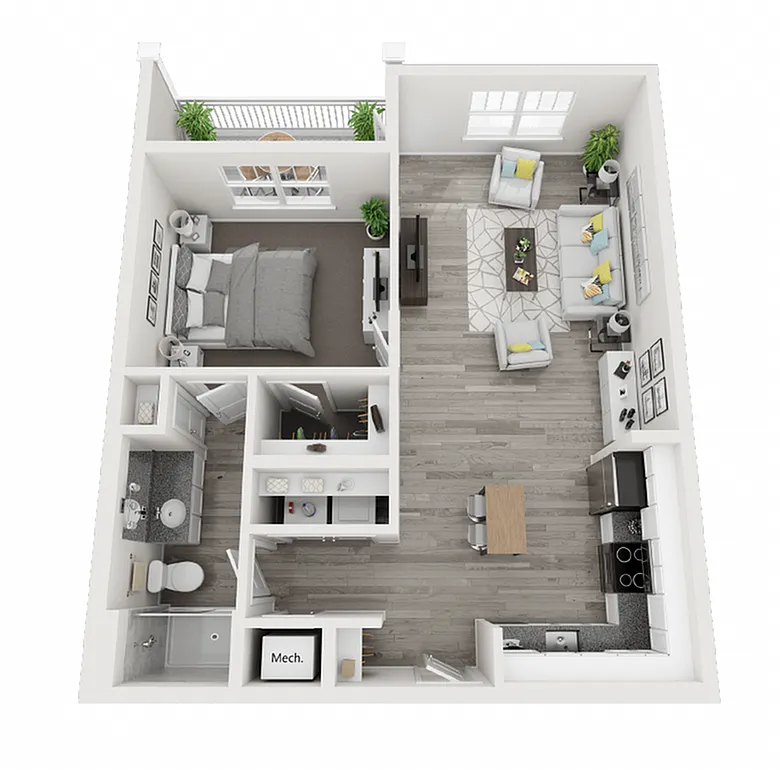 Floor plan The Marbry