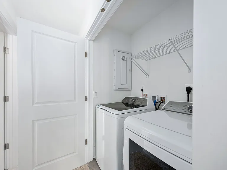 Washer & Dryer (included)