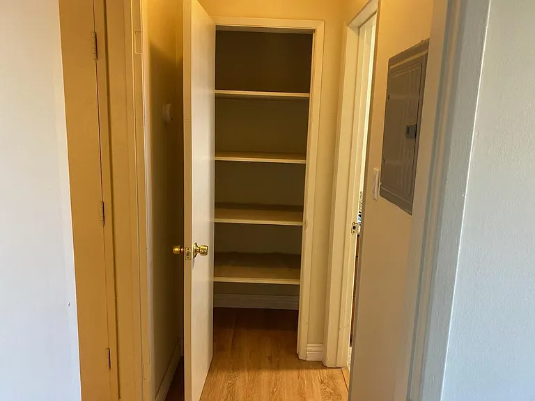 LINEN CLOSET IN HALLWAY
