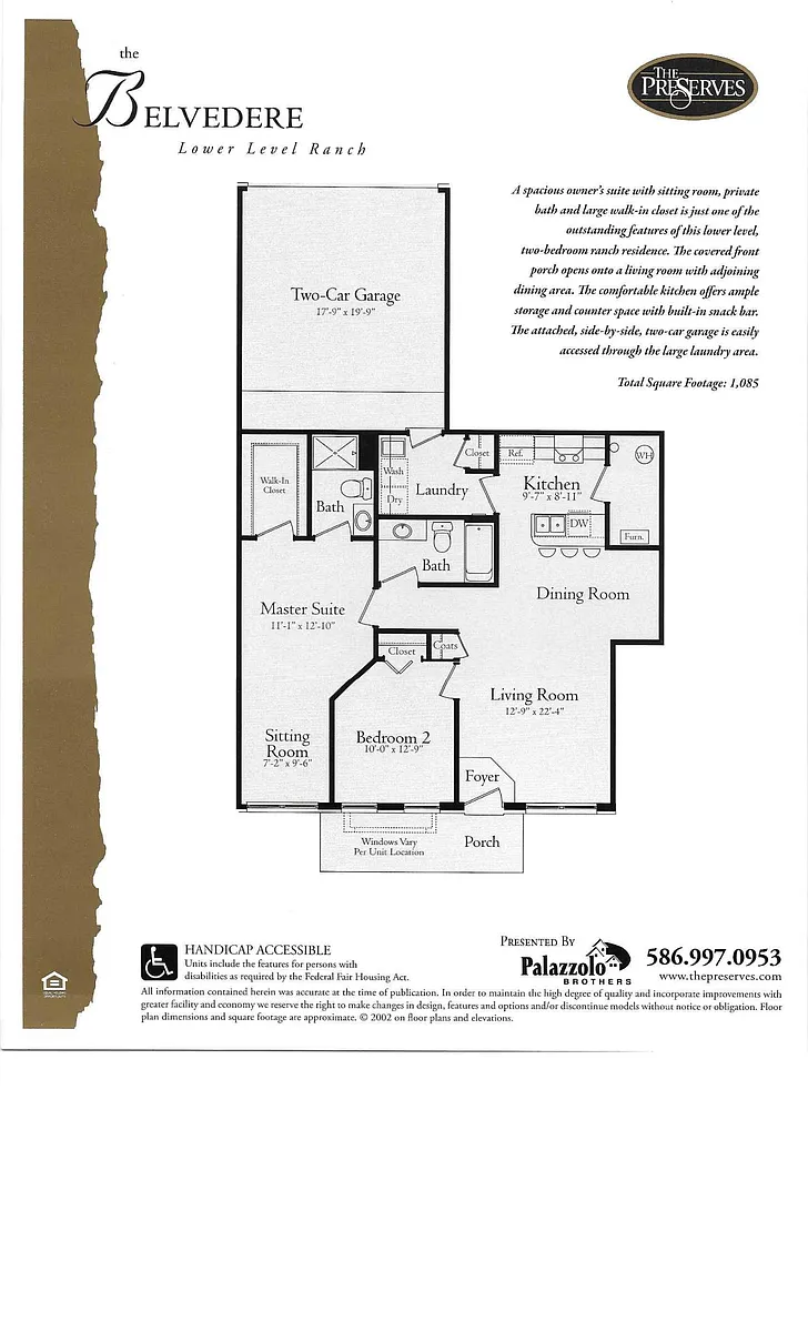 Floor plan The Belvedere