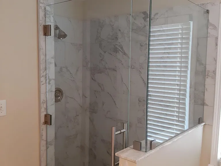 Master shower