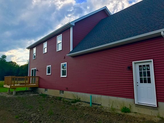 Private back yard and deck