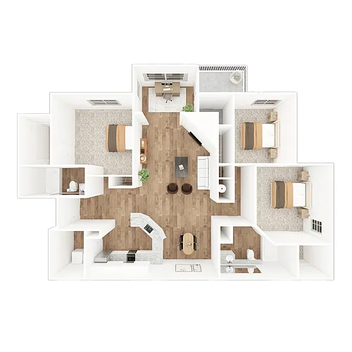 Floor plan HABERSHAM