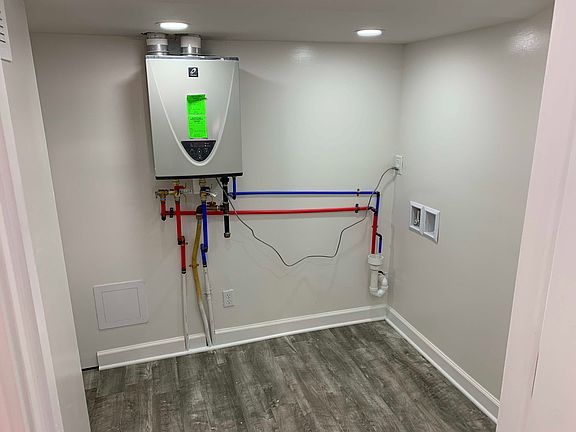 Large Laundry with Tankless