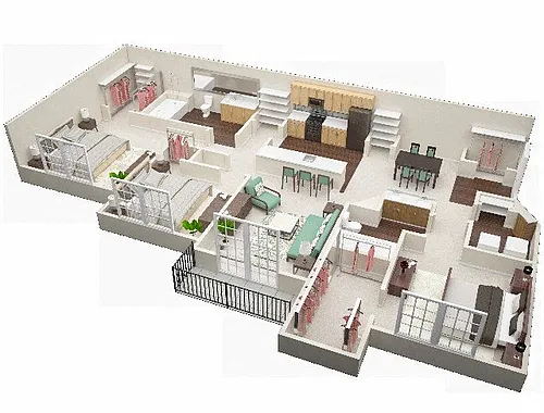 Floor plan Magnolia