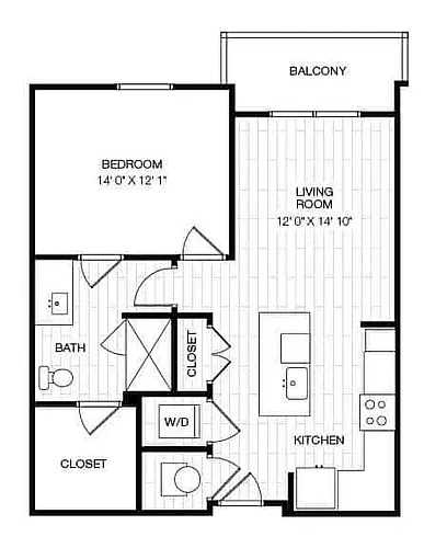 Floor plan A1D