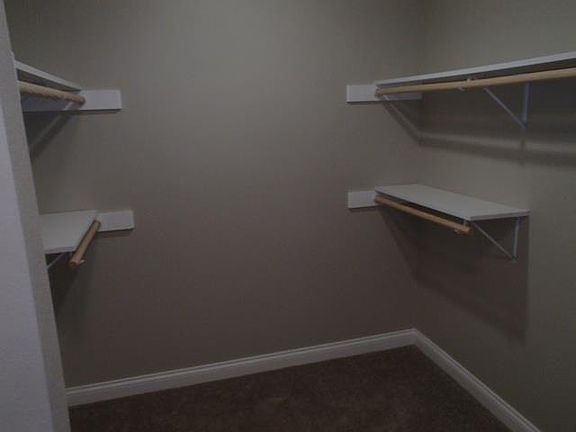 Spacious Closets
