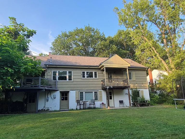 View of the back of the home