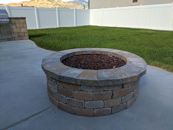 Gas fire ring