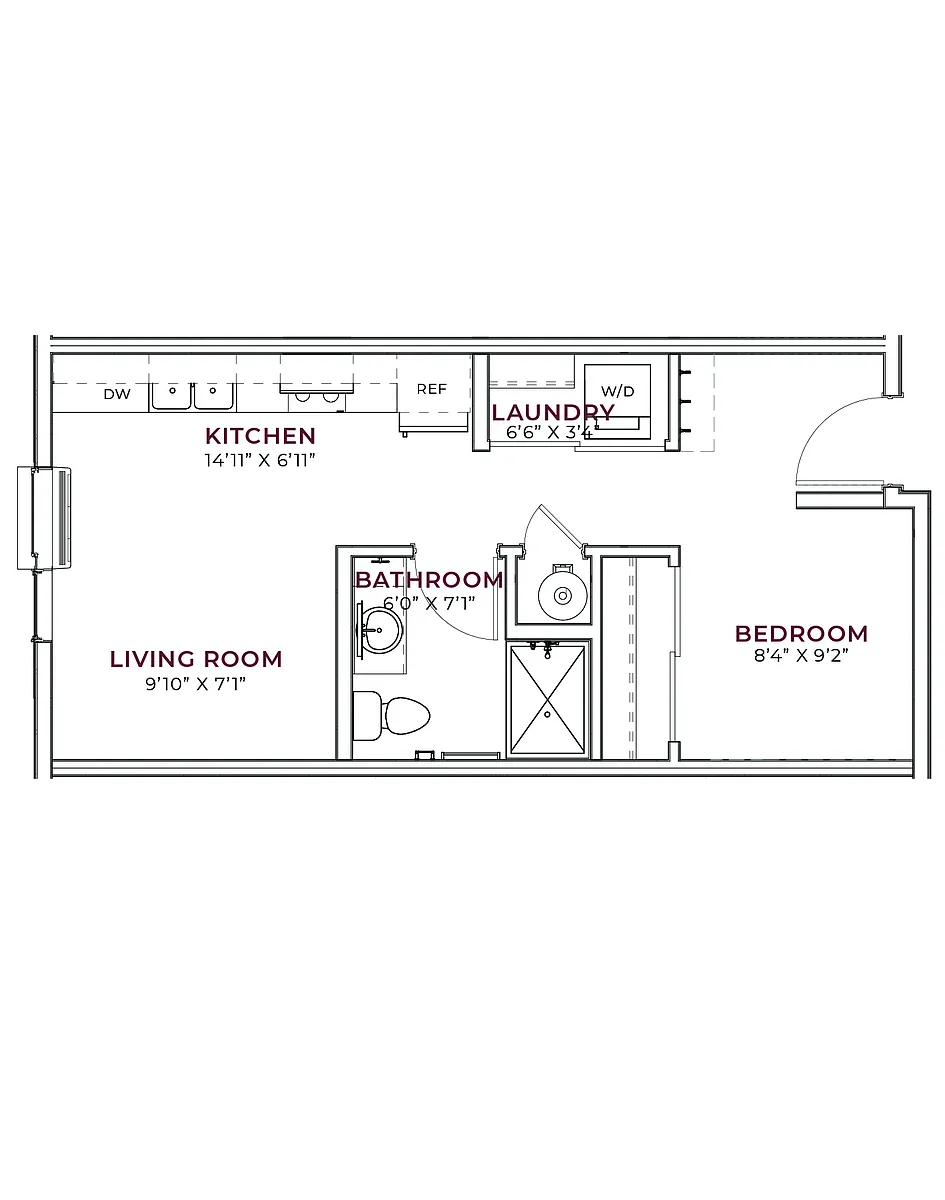 Floor plan The Arc