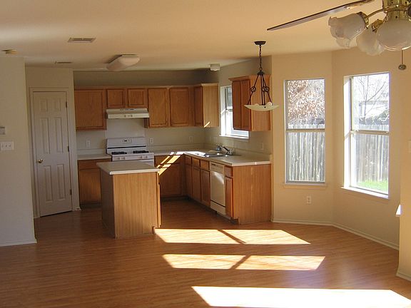 Very open to living area