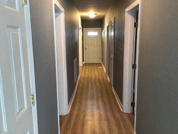 hall looking from back door.