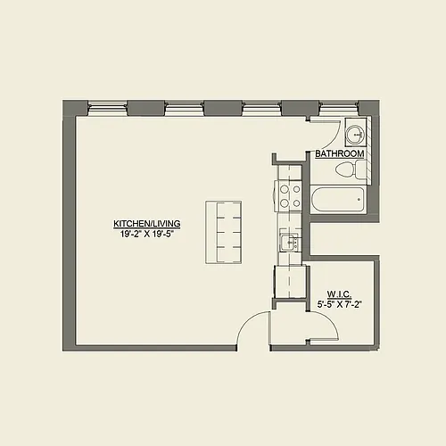 Floor plan ES1