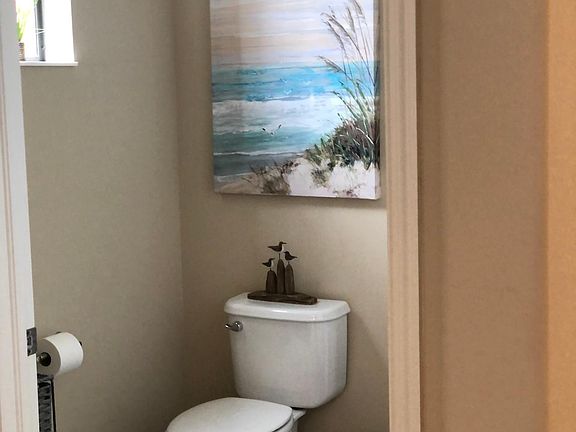 Half Bathroom on First Floor