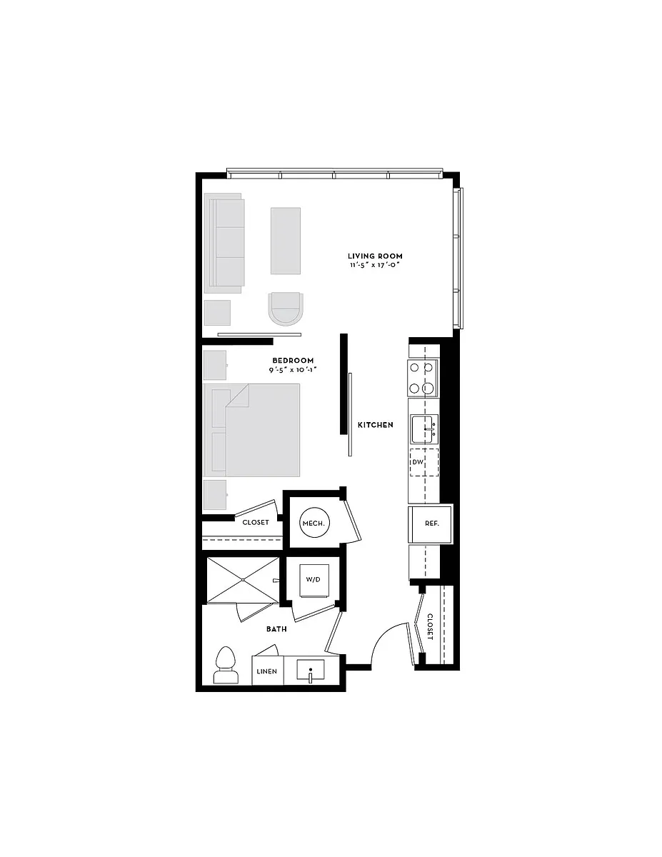 Floor plan The Lincoln I