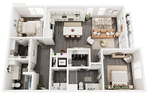 Floor plan B4A