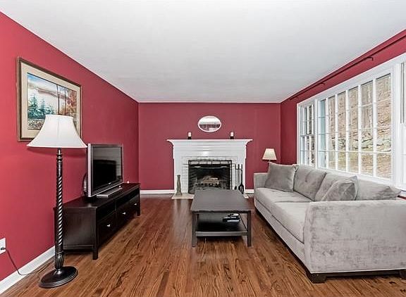 Wood Burning FPL and Picture windowallowing natural light