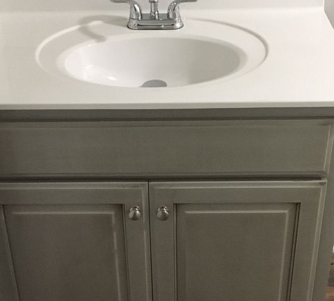 Vanity in 2nd bathroom