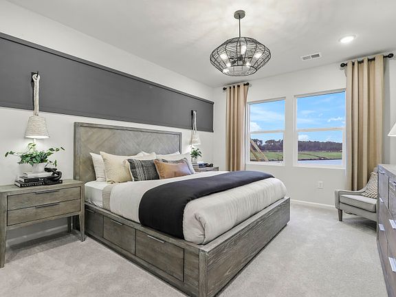 First-floor Owner s Suite with space to relax and a connected Owner s Bath.