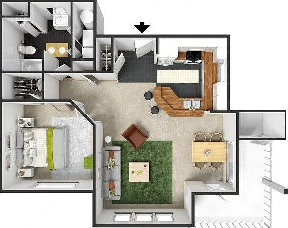 Commons at Verandas in Tanasbourne Apartments — Photo 53